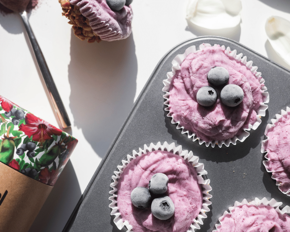 Yoghurt & Granola Cupcakes Recipe with Balance Tonic – Rheal