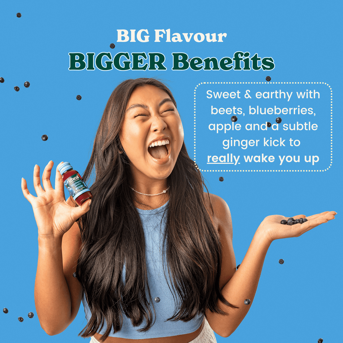 Blueberry Beets Wellness Shots Rheal Superfoods