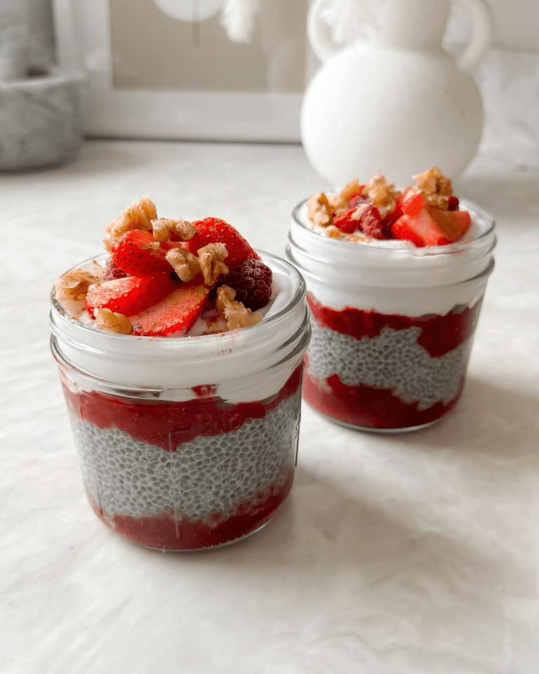 Autumn Spiced Chia Pudding