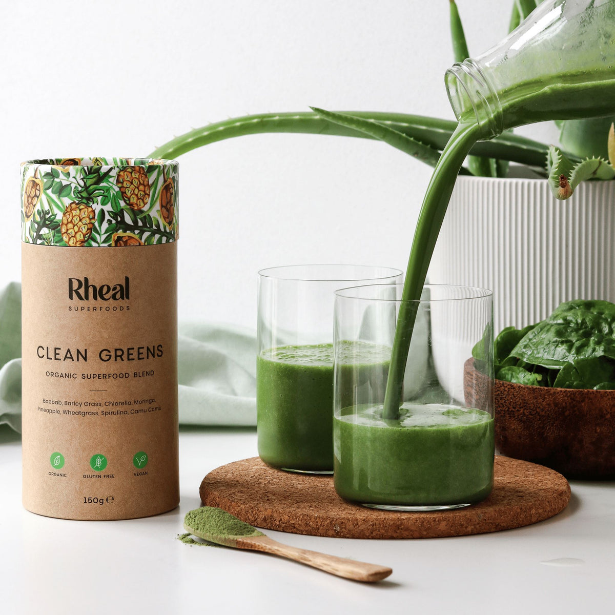 BEST GREEN SMOOTHIE RECIPE – Rheal