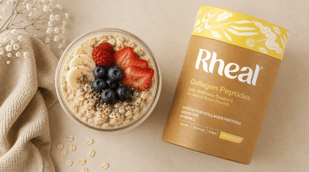 High Protein Collagen Overnight Oats