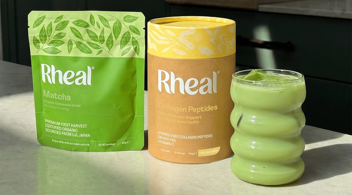 Iced Collagen Matcha Latte Recipe