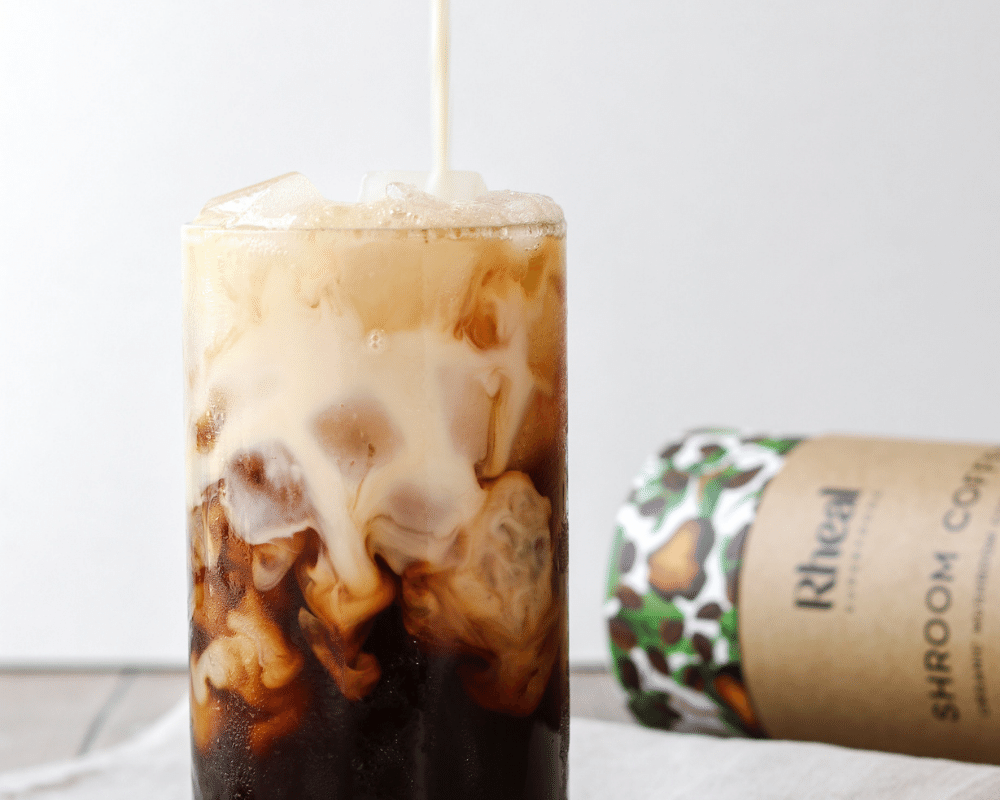 Shroom Coffee Iced Latte Recipe