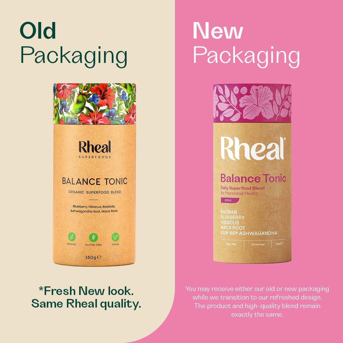 Balance Tonic - Cycle Product Rheal Superfoods 