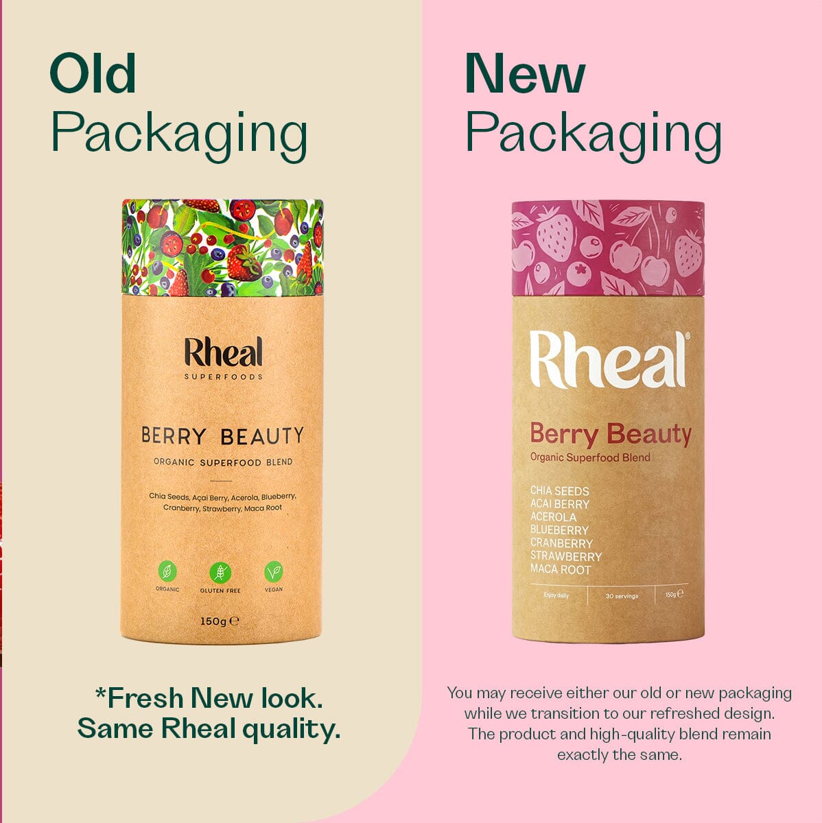 Berry Beauty Single Blend Rheal Superfoods 