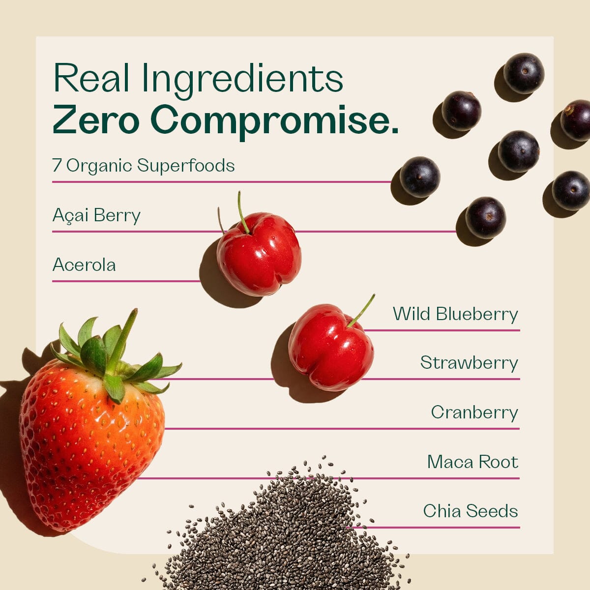 Berry Beauty Single Blend Rheal Superfoods 