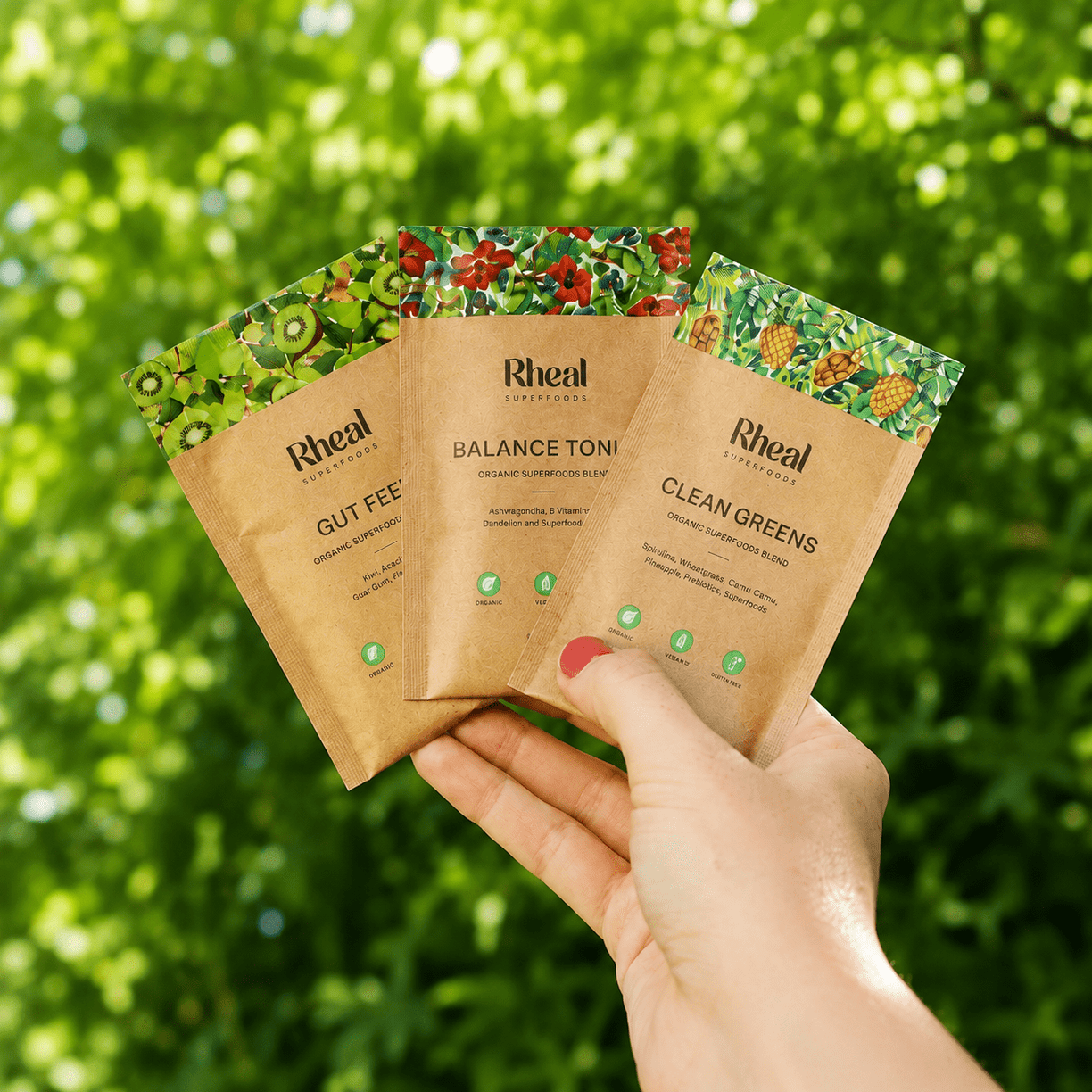 Bestsellers Discovery Bundle Sachet Rheal Superfoods 
