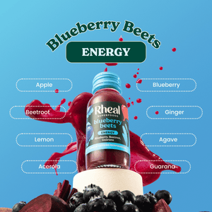 Blueberry Beets Wellness Shots Rheal Superfoods 