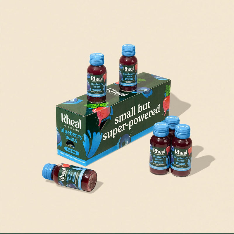 Blueberry Beets Wellness Shots Rheal Superfoods 