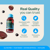 Blueberry Beets Wellness Shots Rheal Superfoods 