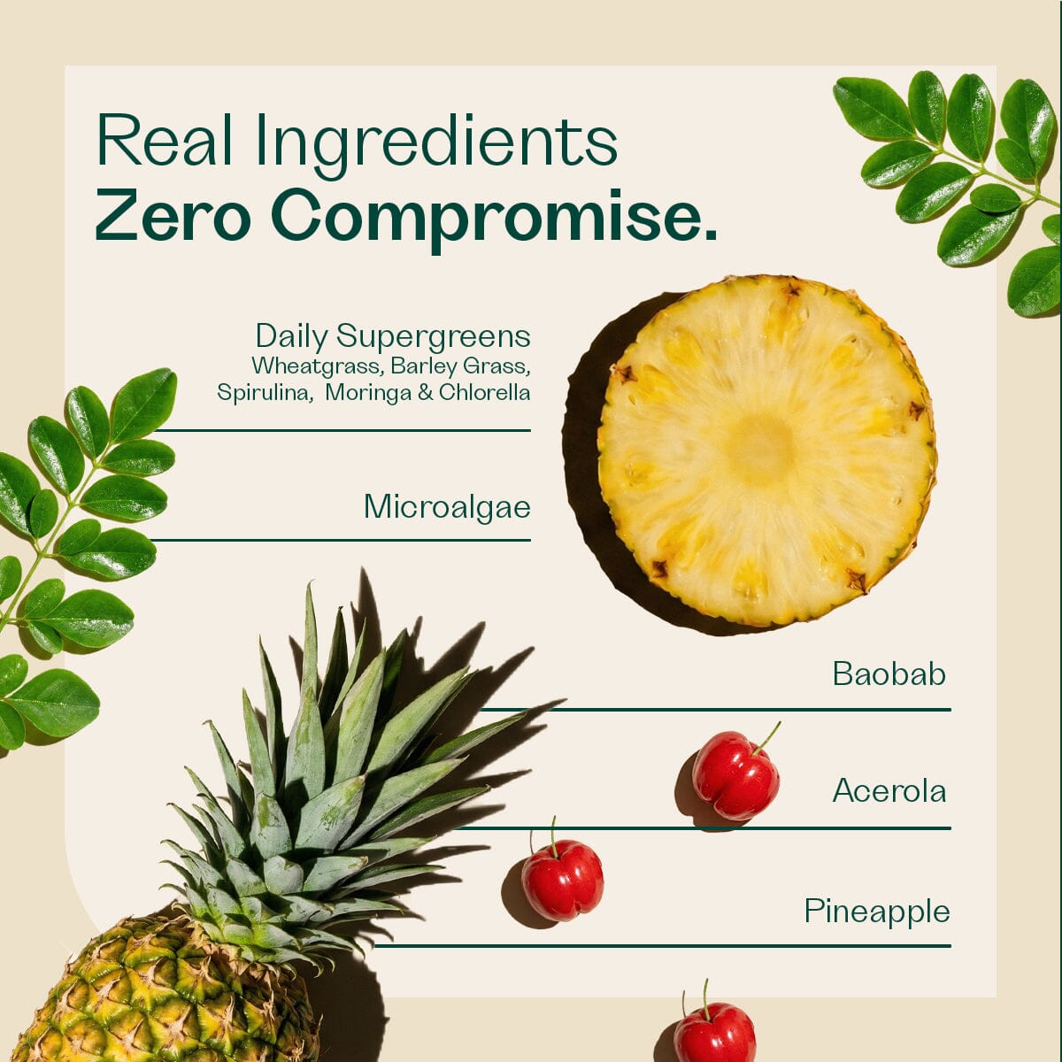 Clean Greens - Pineapple Product Rheal 