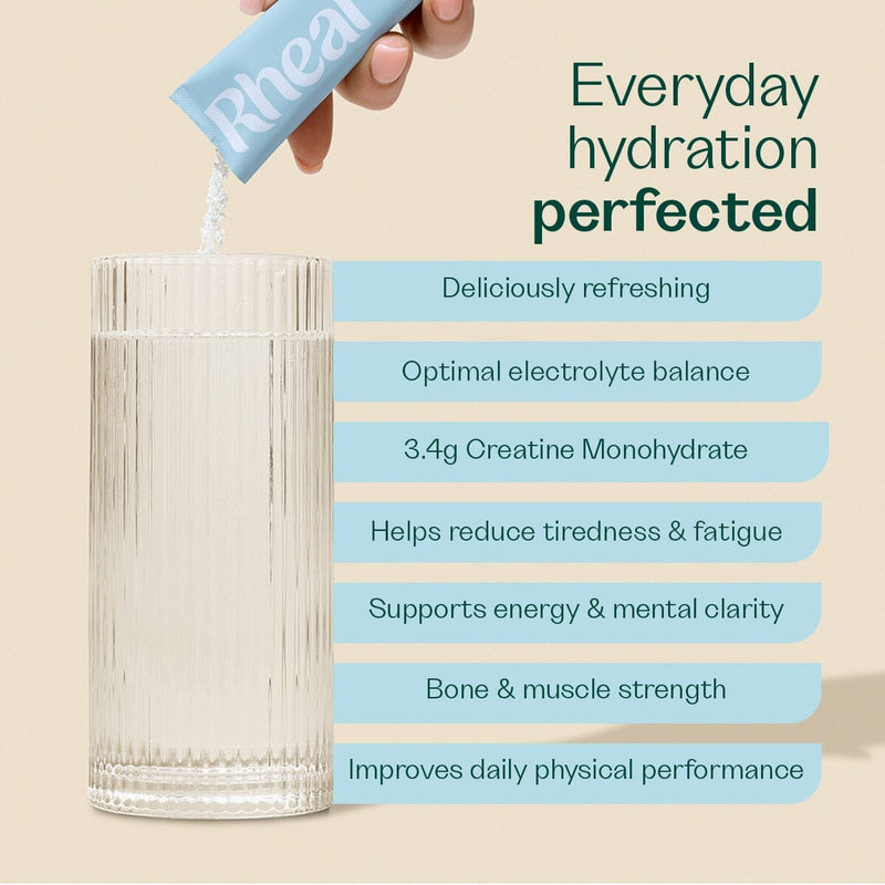 Daily Hydration + Creatine Bundle Rheal Hydration Sachets Rheal Superfoods 