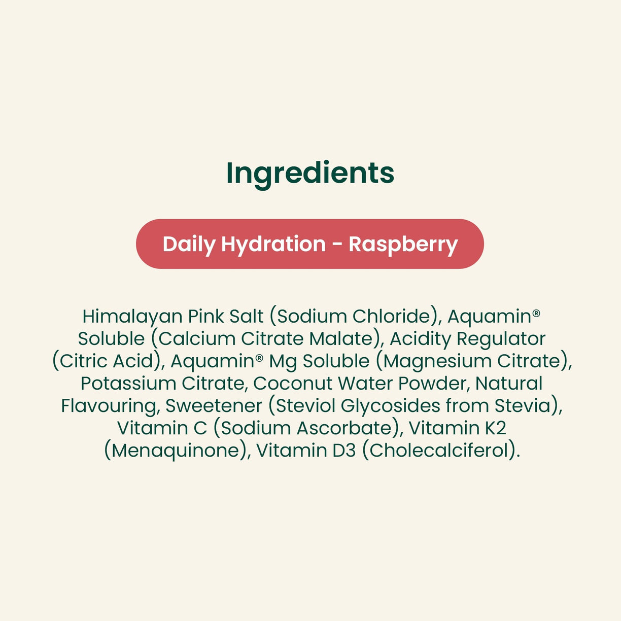 Daily Hydration - Raspberry - 28 Pack (TT) Rheal Hydration Sachets Rheal Superfoods 