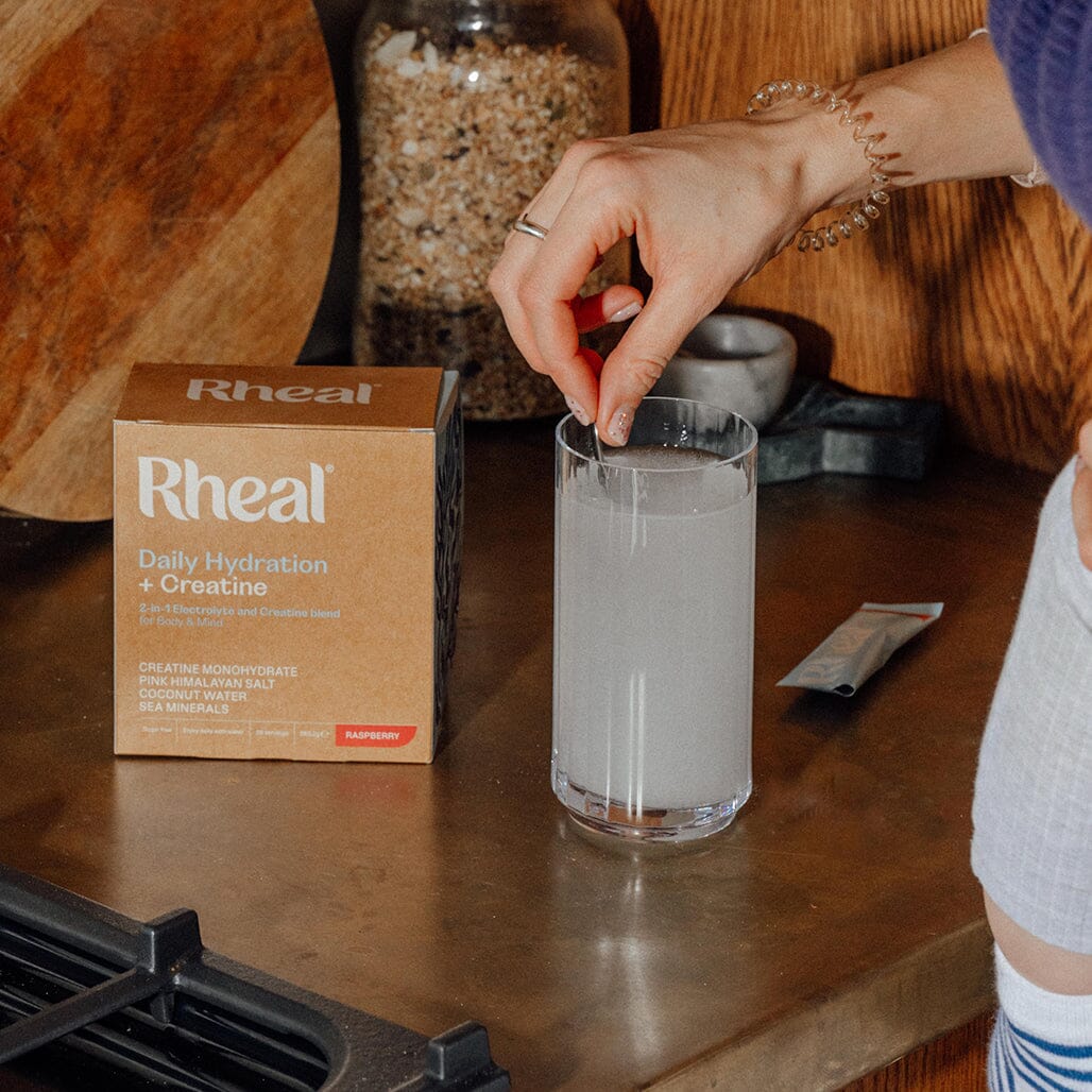 Daily Hydration - Raspberry + Creatine Rheal Hydration Sachets Rheal Superfoods 