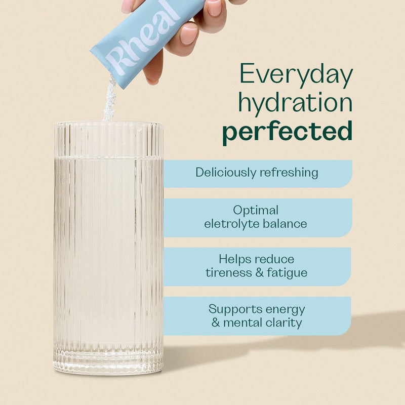 Daily Hydration - Raspberry Rheal Hydration Sachets Rheal Superfoods 