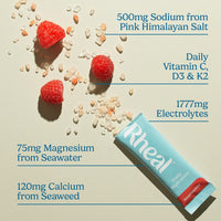 Daily Hydration - Raspberry Rheal Hydration Sachets Rheal Superfoods 