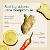 Ginger Zing Wellness Shots Rheal Superfoods 