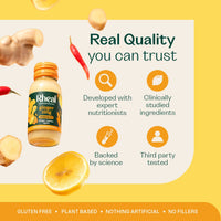 Ginger Zing Wellness Shots Rheal Superfoods 