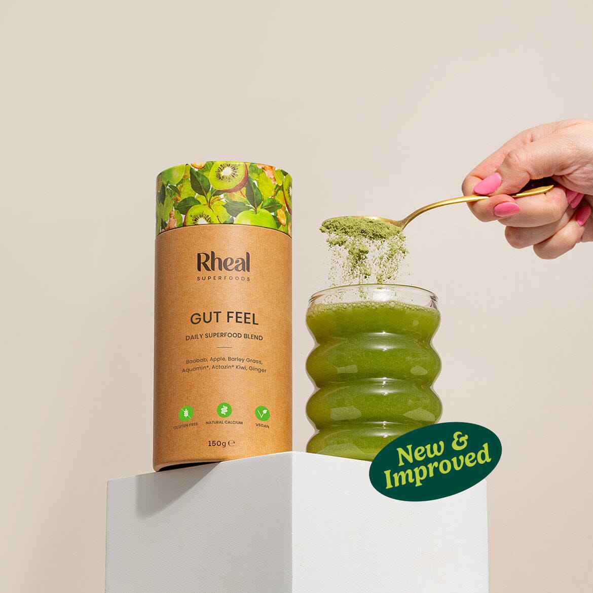 Gut Feel Double-Up Bundle Product Rheal Superfoods 