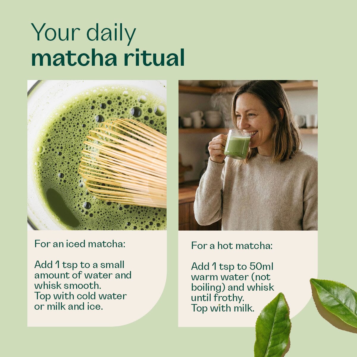 Magic Matcha Hot Drink Pouch Rheal 