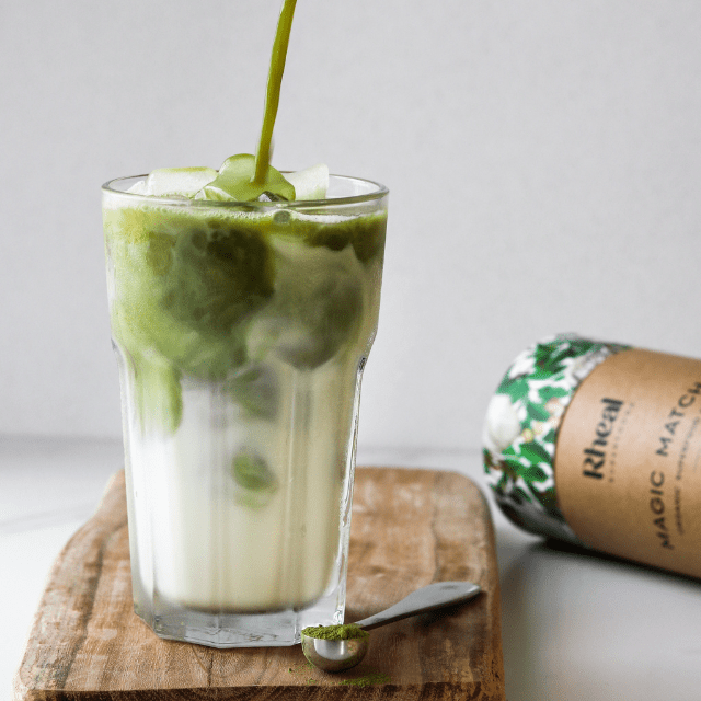 Matcha Tea with Lion's Mane Mushroom - Rheal Magic Matcha