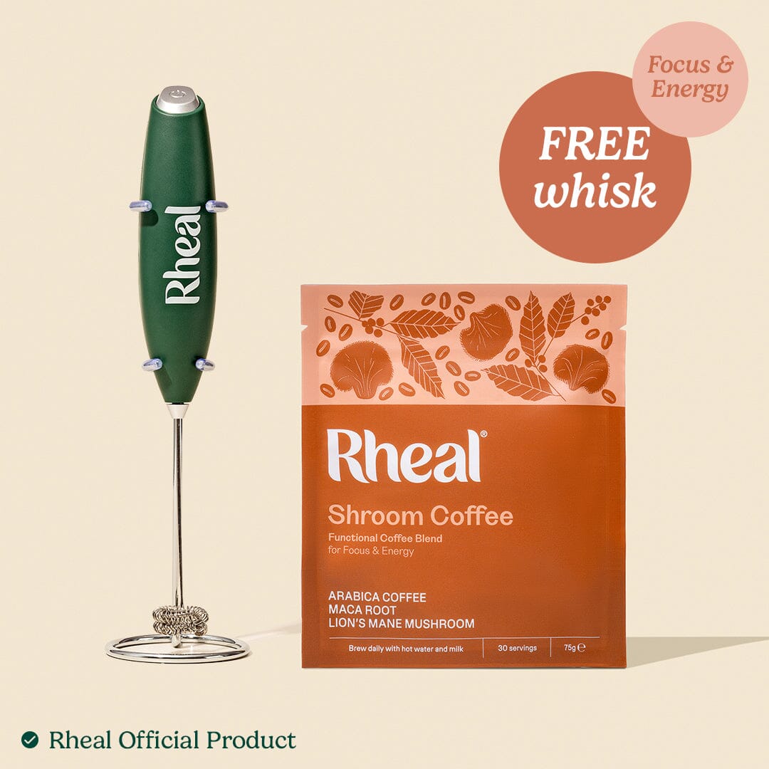 Organic Shroom Coffee Pouch 75g (TT) Hot Drink Pouch Rheal 