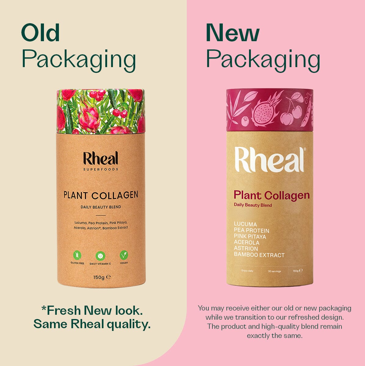 Plant Collagen Product Rheal Superfoods 