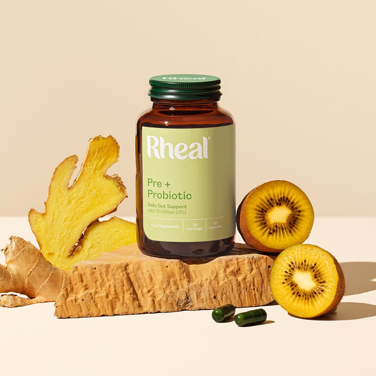 Pre + Probiotic Capsules Capsule Rheal 