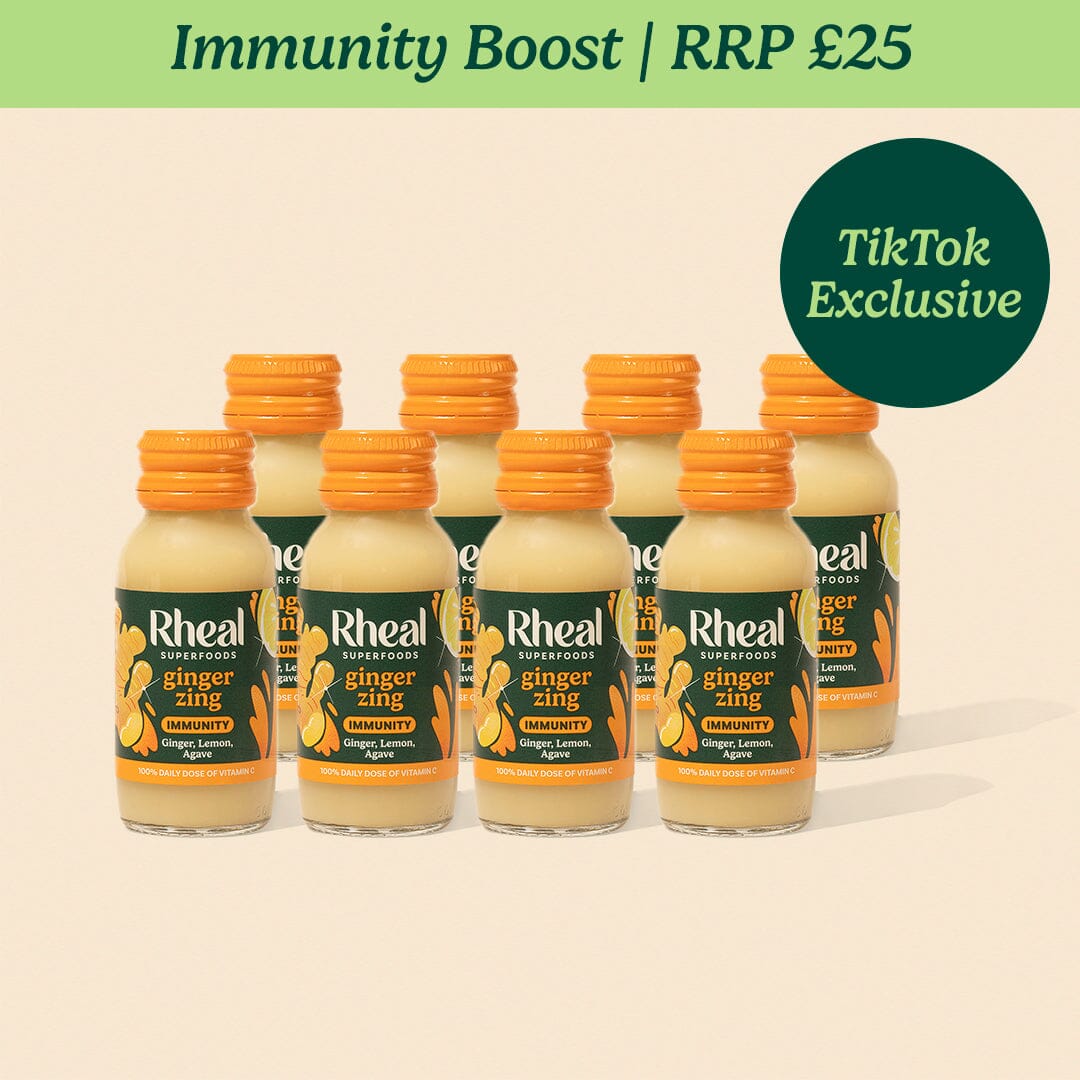 Rheal Ginger Zing Shot 8 pack - 60mlx8 (TT) Wellness Shots Rheal Superfoods 