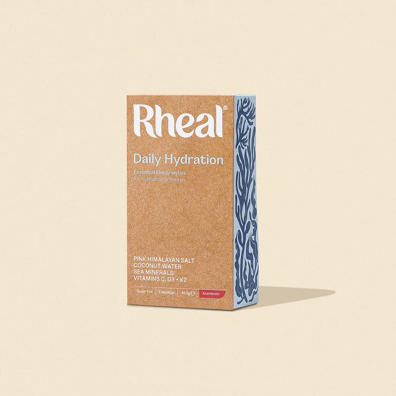 Rheal Hydration sachets - Raspberry - 7pk Rheal Hydration Sachets Rheal Superfoods 