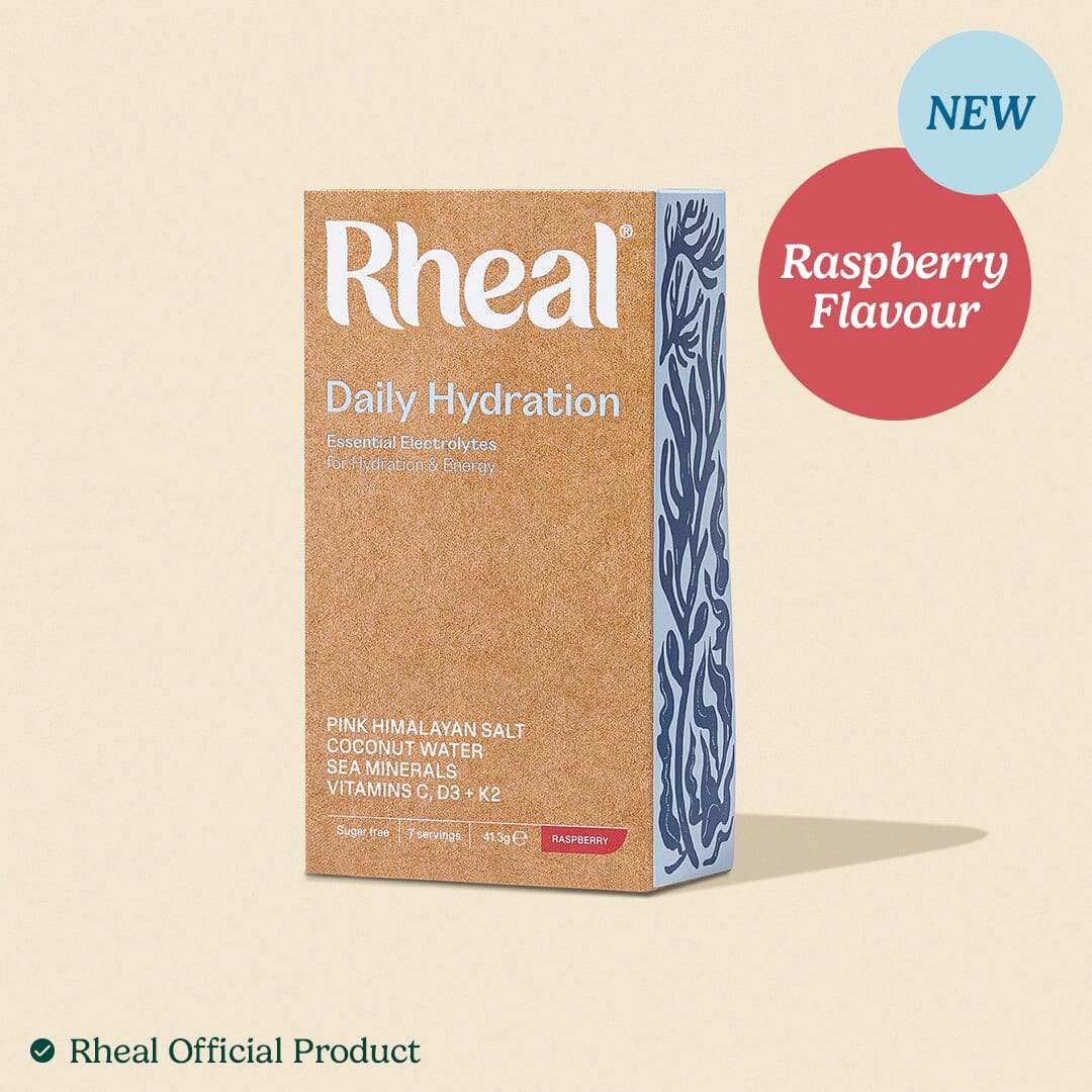 Rheal Hydration sachets - Raspberry - 7pk (TT) Rheal Hydration Sachets Rheal Superfoods 