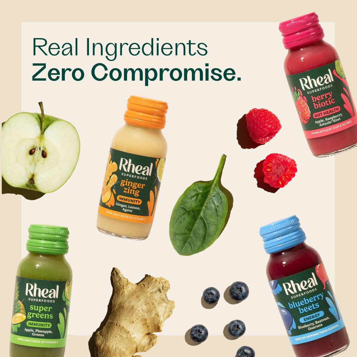 Shots Variety Box Wellness Shots Rheal Superfoods 