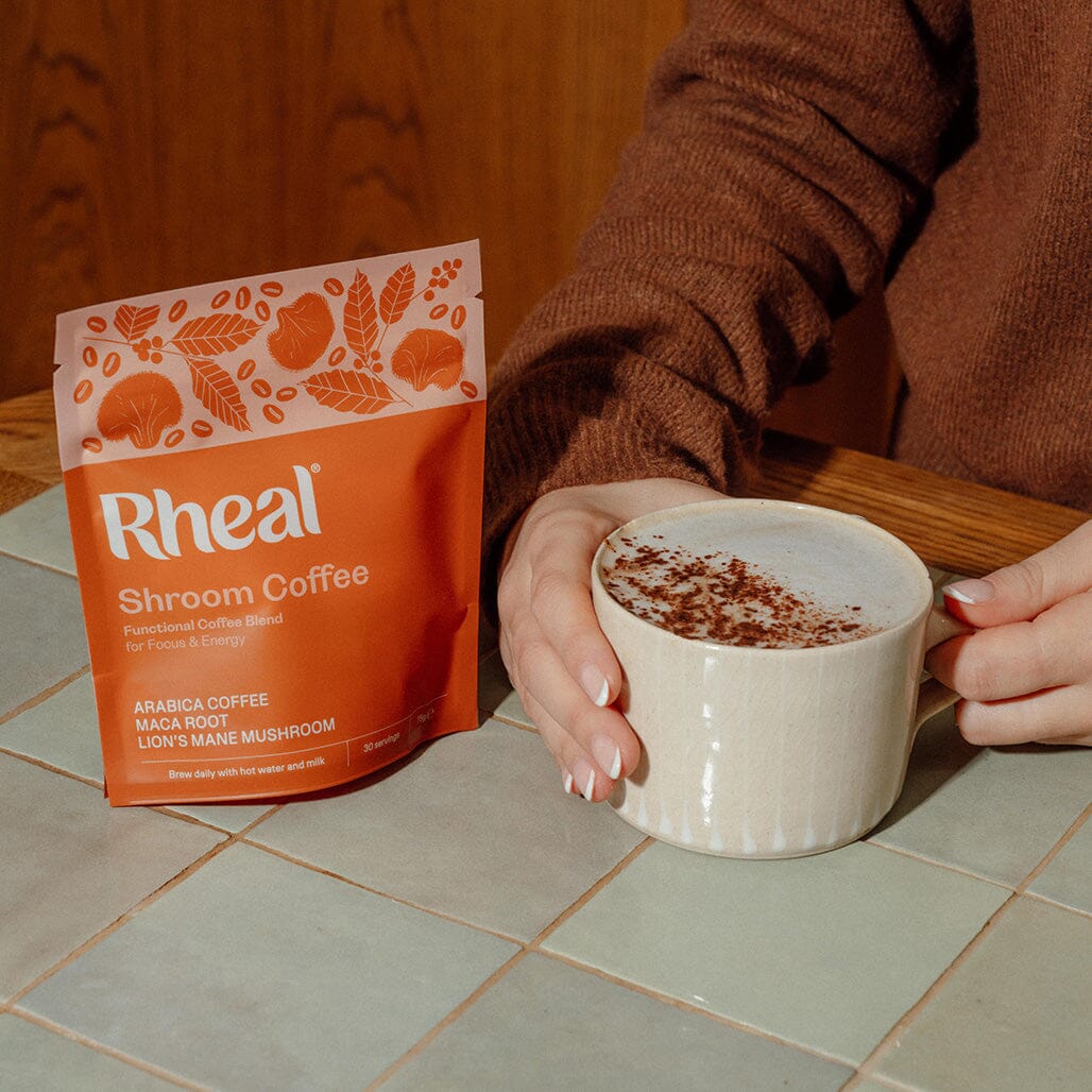 Shroom Coffee Pouch 75g Hot Drink Pouch Rheal 