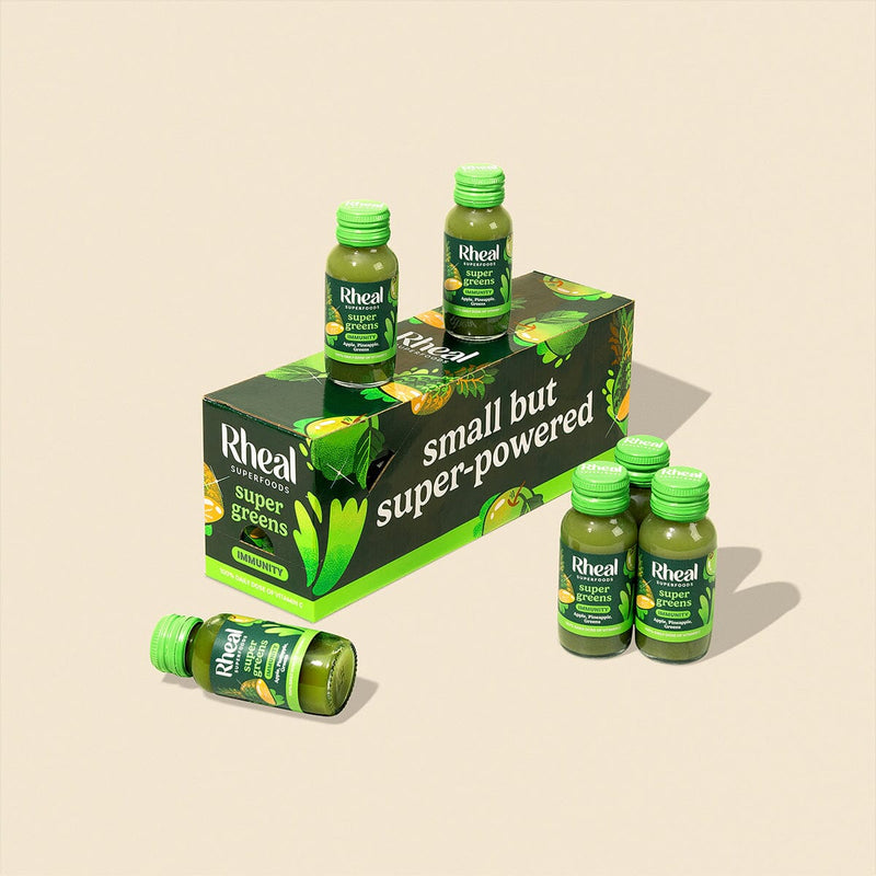 Super Greens Wellness Shots Rheal Superfoods 