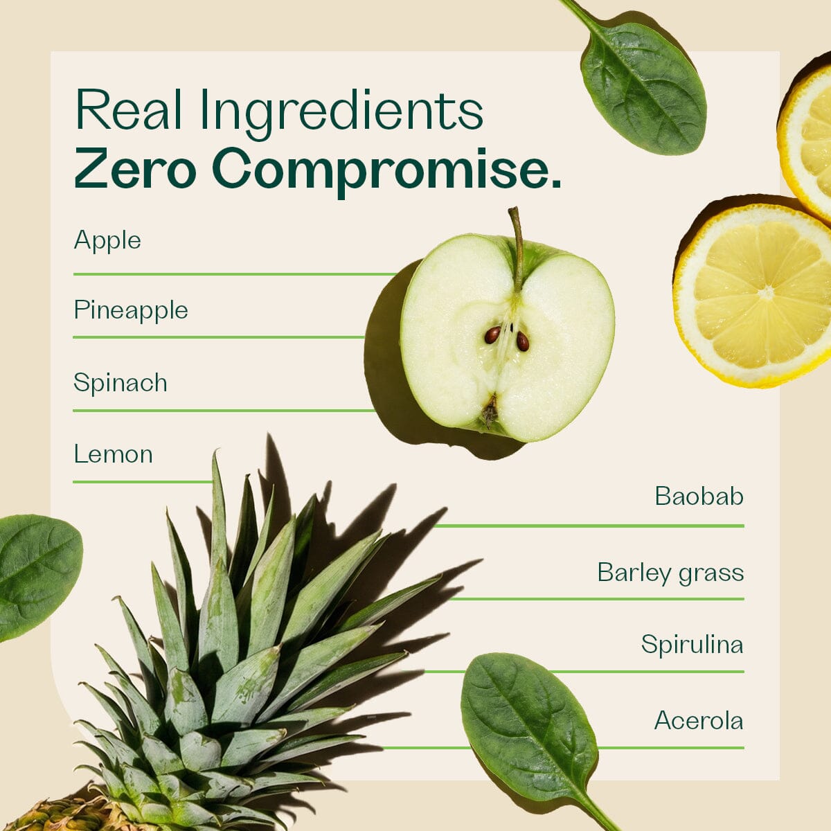 Super Greens Wellness Shots Rheal Superfoods 